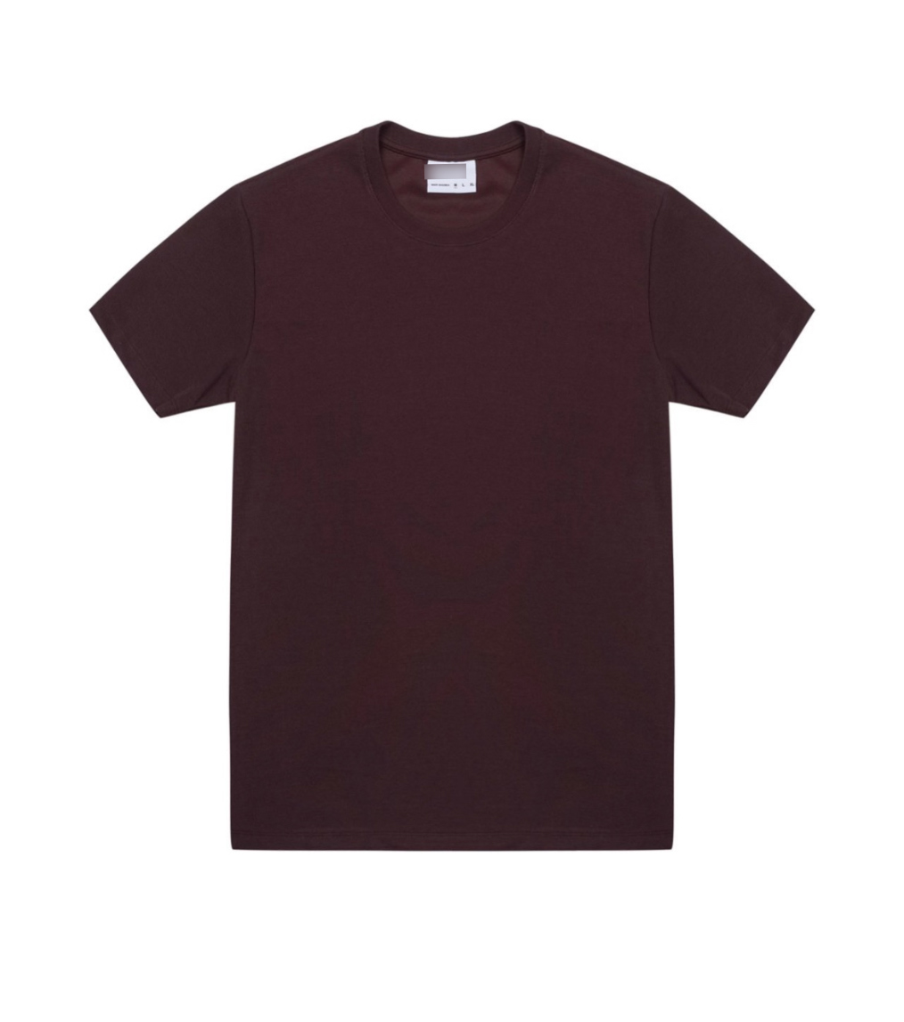 반팔 티셔츠 로즈 색상 이미지-S1L54